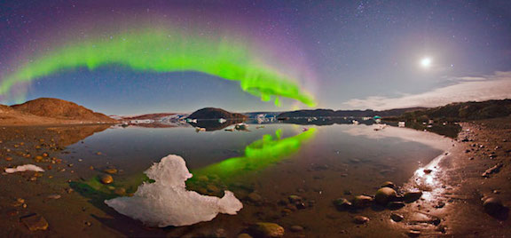 aurora boreal groenlandia